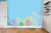 3D Seaweed Coral Wall Mural Wallpaper 81- Jess Art Decoration