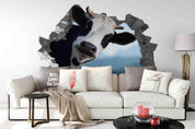 3D Cattle Damage Wall Mural Wallpaper 108- Jess Art Decoration