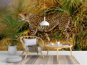 3D African Steppe Leopard Wall Mural Wallpaper 31- Jess Art Decoration