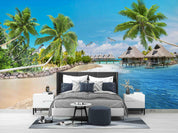3D Nature Landscape Sea Plant Wall Mural Wallpaper WJ 5205- Jess Art Decoration