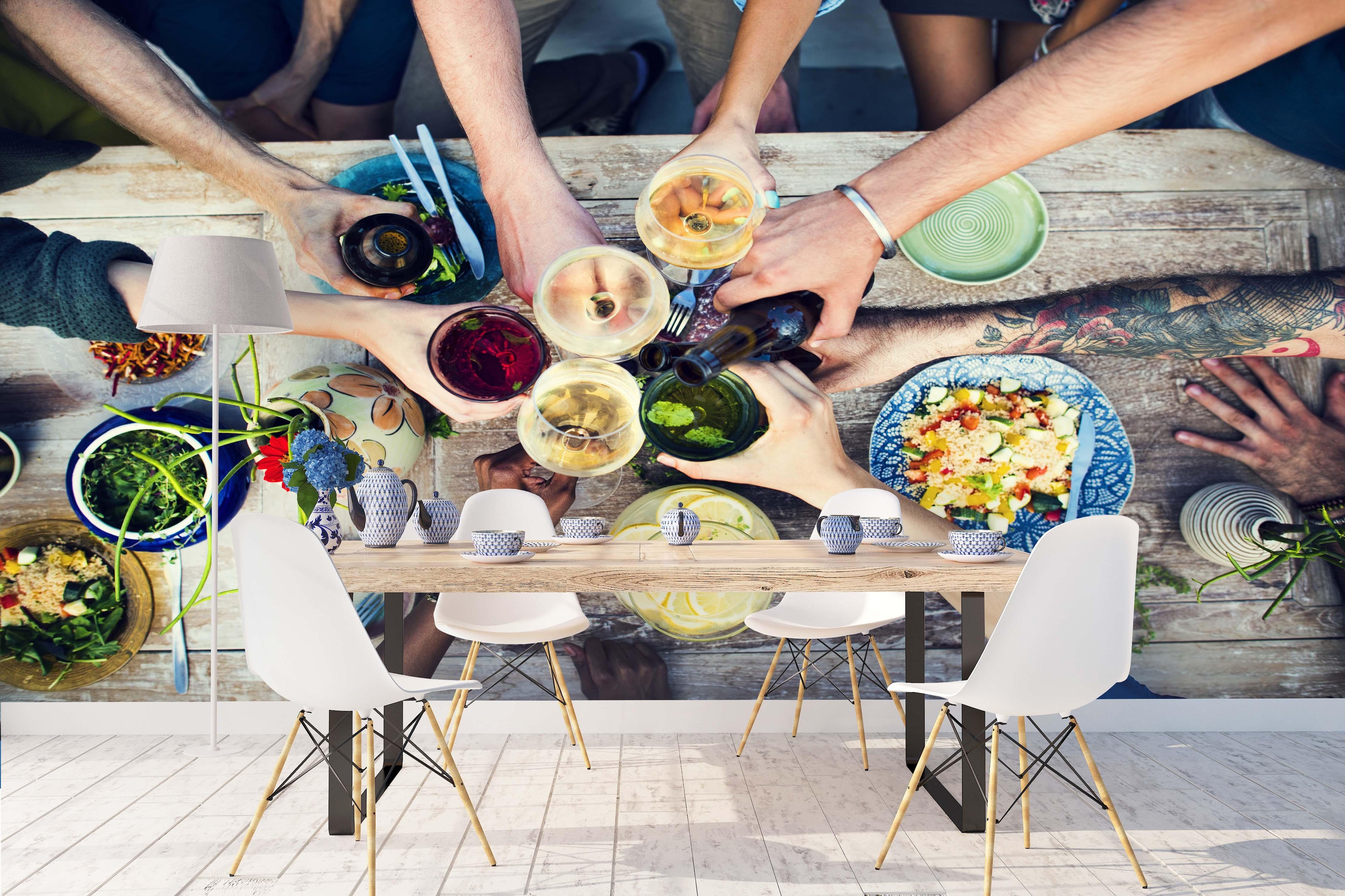 3D Party Pattern Wall Mural Wallpaper 1- Jess Art Decoration