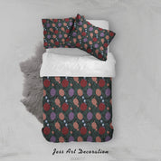 3D Vintage Floral Quilt Cover Set Bedding Set Duvet Cover Pillowcases WJ 1547- Jess Art Decoration