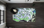 3D Abstract Art Graffiti Non-Slip Rug Mat A138 LQH- Jess Art Decoration