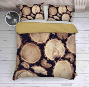 3D Wood Texture Quilt Cover Set Bedding Set Duvet Cover Pillowcases 124- Jess Art Decoration