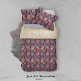 3D Plant Leaves Flower Pattern Quilt Cover Set Bedding Set Duvet Cover Pillowcases WJ 9135- Jess Art Decoration