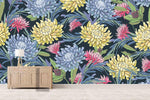 3D colorful chrysanthemum background wall mural wallpaper 34- Jess Art Decoration