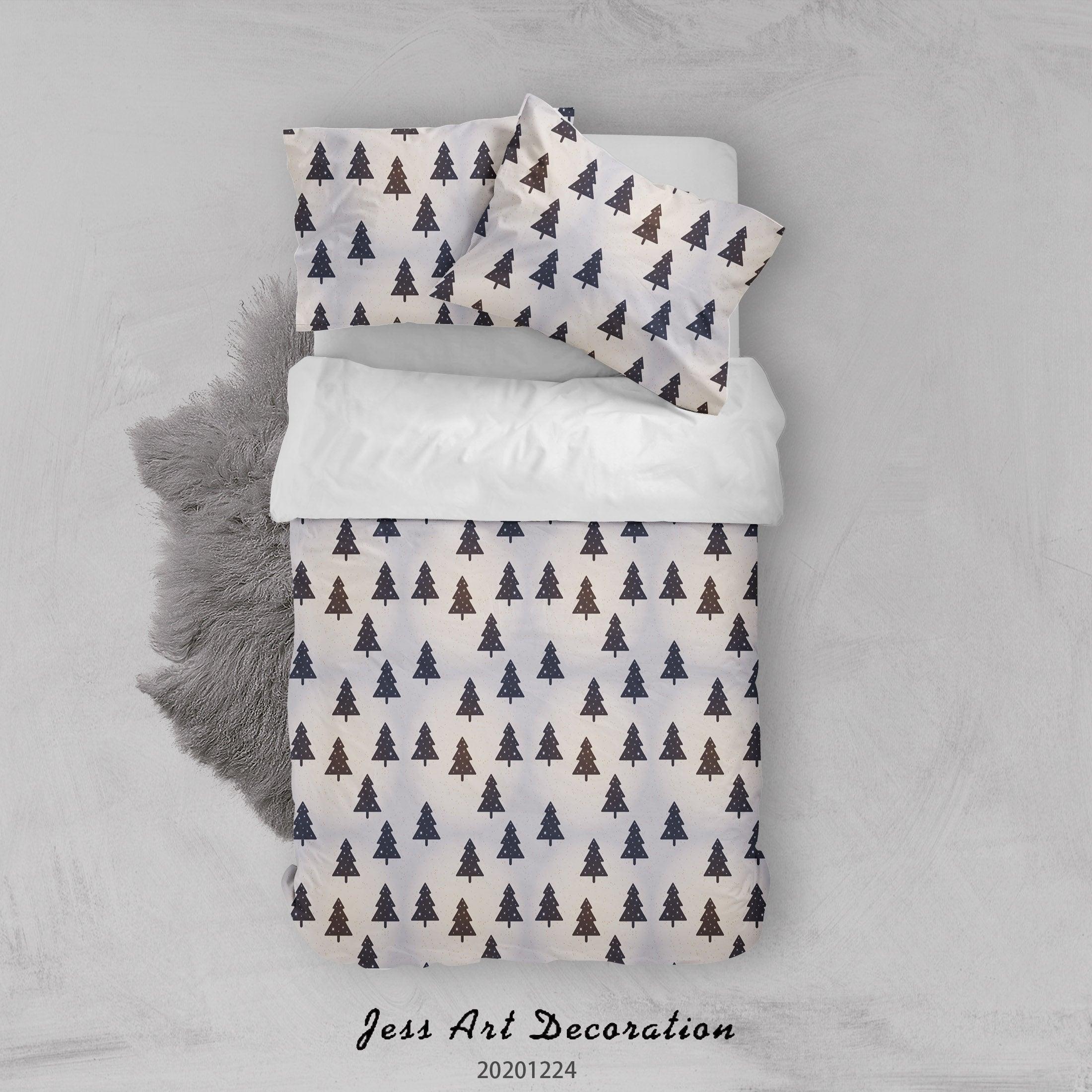 3D Abstract Christmas Pattern Quilt Cover Set Bedding Set Duvet Cover Pillowcases 28 LQH- Jess Art Decoration
