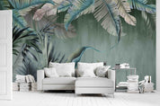3D Modern Tropical Plant Leaf Wall Mural Wallpaper GD 1747- Jess Art Decoration
