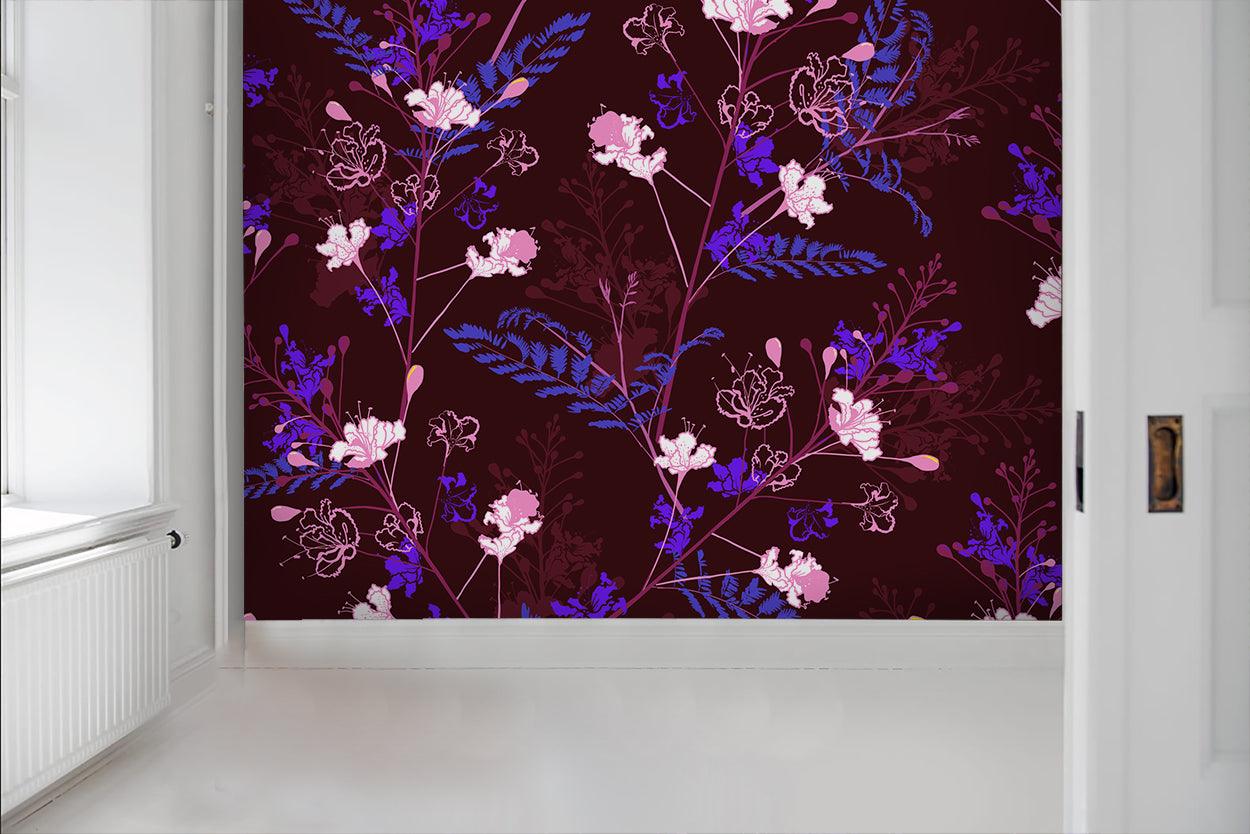 3D Floral Branch Leaves Wall Mural Wallpaper 53- Jess Art Decoration