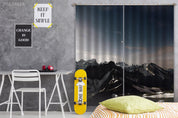 3D Landscape Nature Peak Snow Curtains and Drapes GD 2963- Jess Art Decoration