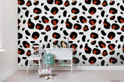 3D Hand Drawn Animal Print Wall Mural Wallpaper LQH 84- Jess Art Decoration