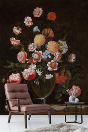 3D flowers vase painting wall mural wallpaper 76- Jess Art Decoration