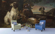 3D Oil Painting Realistic Dog Wall Mural Wallpaper LXL 1613- Jess Art Decoration