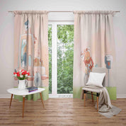 3D Cartoon Animal Car Pattern Curtains and Drapes LQH 16- Jess Art Decoration