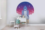 3D Cartoon Planet Astronaut Wall Mural Wallpaper WJ 1528- Jess Art Decoration