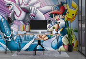 3D Anime Pet Battle anime pet battle character mural wall mural wallpaper for kids room - view 2