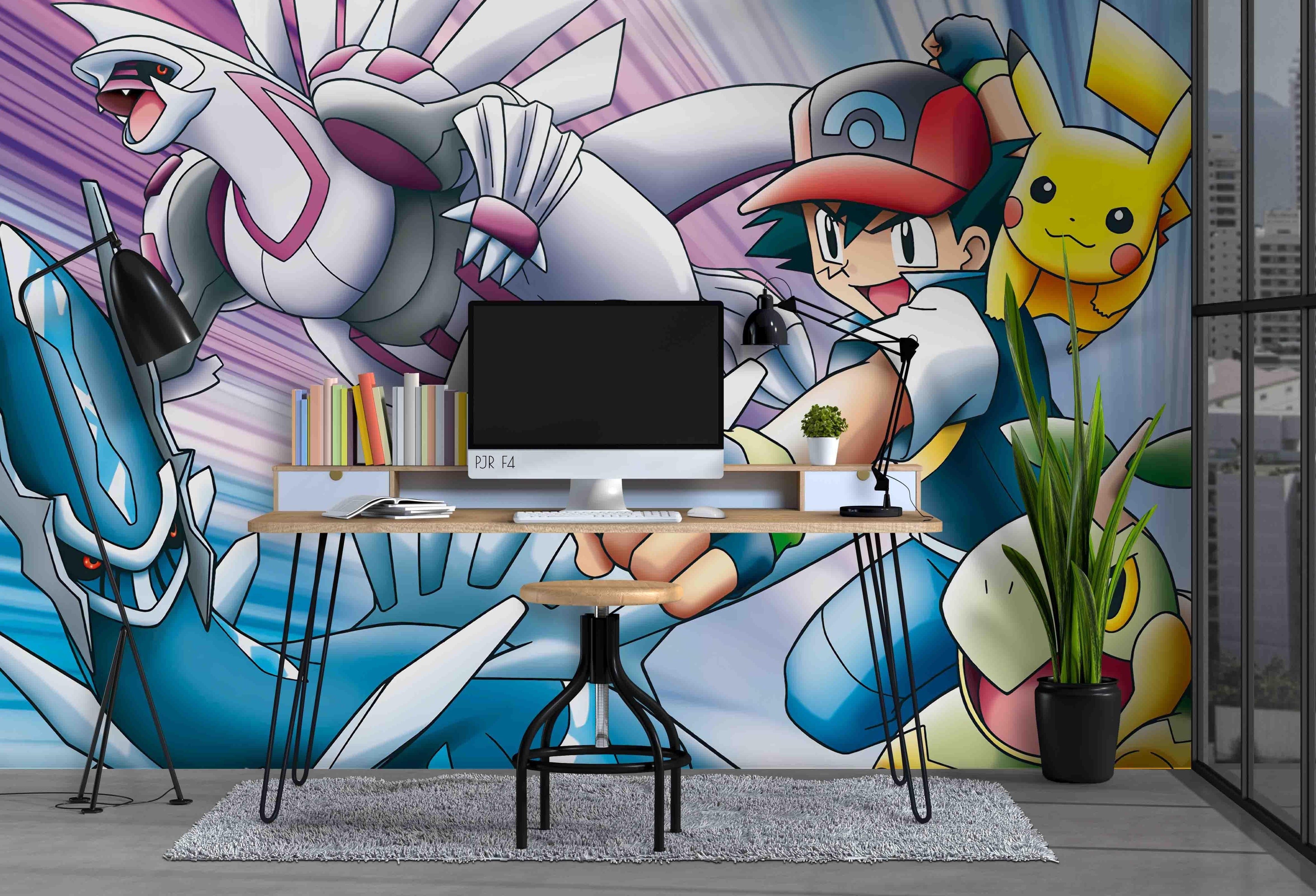 3D Anime Pet Battle anime pet battle character mural wall mural wallpaper for kids room - view 2