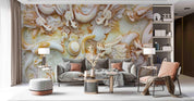 3D Stereo Relief Dragon Pearl Wall Mural Wallpaper SWW5087- Jess Art Decoration
