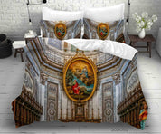 3D Church Architecture Quilt Cover Set Bedding Set Duvet Cover Pillowcases 288- Jess Art Decoration