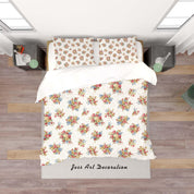 3D Flowers Floral Quilt Cover Set Bedding Set Duvet Cover Pillowcases SF123- Jess Art Decoration