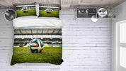 3D Pexels Sports Football Court Quilt Cover Set Bedding Set Duvet Cover Pillowcases LXL- Jess Art Decoration