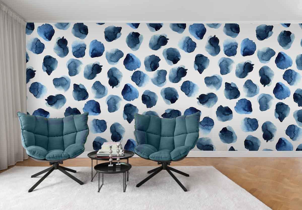 3D Petal Ink Watercolor Wall Mural Wallpaper 44- Jess Art Decoration