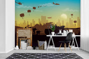3D Military Illustration Wall Mural Wallpaper LQH 392- Jess Art Decoration