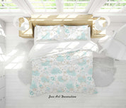 3D Marine Pattern Sea Shells Quilt Cover Set Bedding Set Duvet Cover Pillowcases WJ 6055- Jess Art Decoration