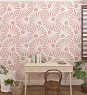 3D Abstract Pink Geometry Art Deco Wall Mural Wallpaper 16 LQH- Jess Art Decoration