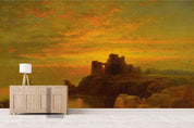3D twilight castle scenery oil painting wall mural wallpaper 38- Jess Art Decoration