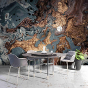 3D Abstract Dark Marble Pattern Wall Mural Wallpaper GD 1850- Jess Art Decoration