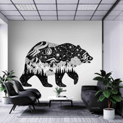3D Polar Bear Pattern Wall Mural Wallpaper LXL 551- Jess Art Decoration