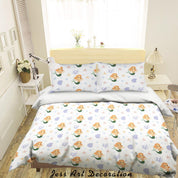 3D Hand Drawn Mermaid Coral Starfish Quilt Cover Set Bedding Set Duvet Cover Pillowcases 185- Jess Art Decoration