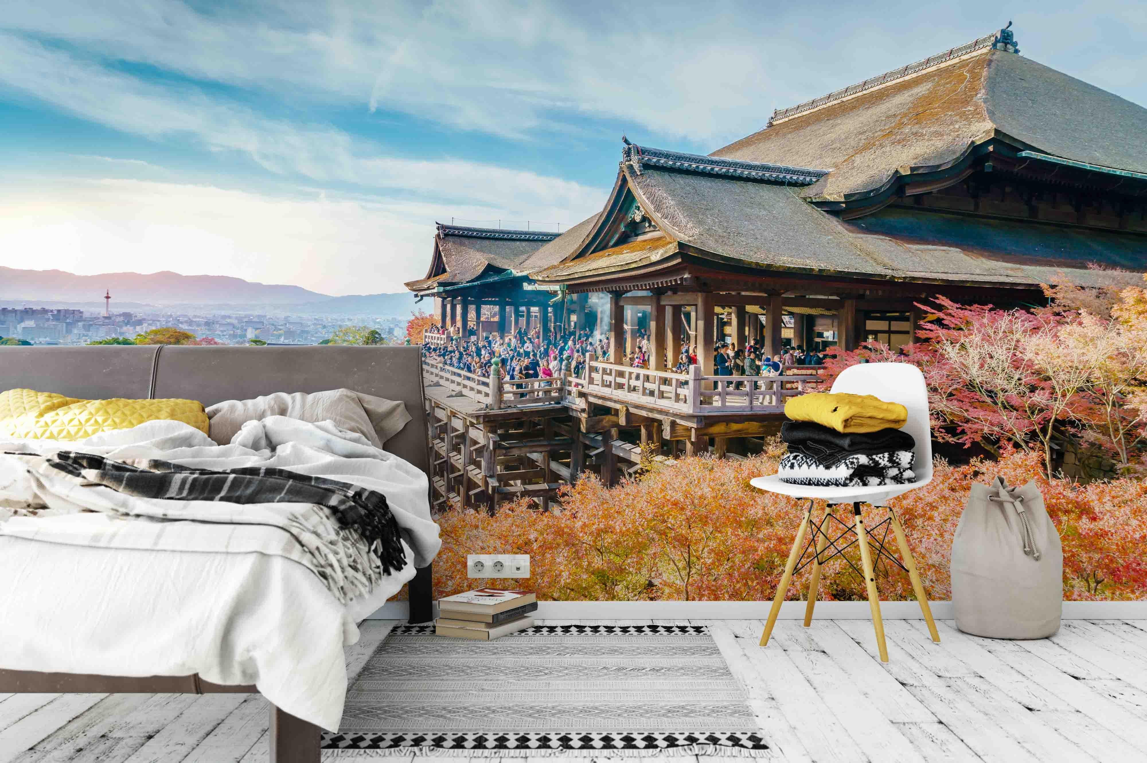 3D ancient architectural landscape wall mural wallpaper 7- Jess Art Decoration