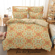 3D Abstract Color Floral Quilt Cover Set Bedding Set Duvet Cover Pillowcases 31- Jess Art Decoration