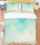 3D White Green Color Gradient Quilt Cover Set Bedding Set Pillowcases  66- Jess Art Decoration