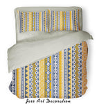 3D Color Stripes Pattern Quilt Cover Set Bedding Set Pillowcases  46- Jess Art Decoration