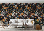 3D Vintage Watercolor Floral Pattern Wall Mural Wallpaper GD 479- Jess Art Decoration