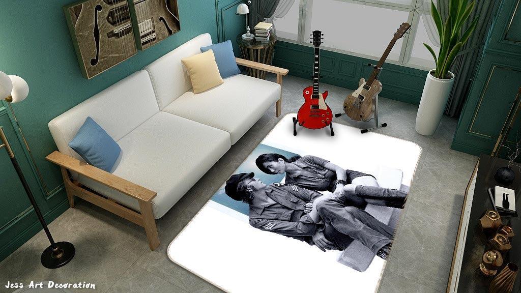 3D John Yoko Non-Slip Rug Mat 178- Jess Art Decoration