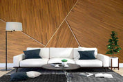 3D Wooden Texture Geometry Wall Mural Wallpaper SWW4305- Jess Art Decoration