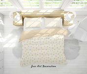 3D Yellow Floral Quilt Cover Set Bedding Set Duvet Cover Pillowcases SF76- Jess Art Decoration