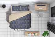 3D Art Deco Pattern Quilt Cover Set Bedding Set Duvet Cover Pillowcases 8- Jess Art Decoration