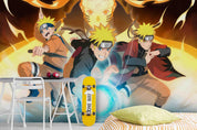 3D Ninja Boy Action fantasy ninja boy action mural wall mural wallpaper for kids room