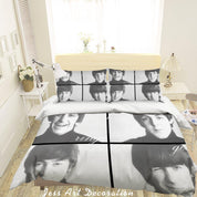 3D George Harrison Quilt Cover Set Bedding Set Pillowcases 54- Jess Art Decoration