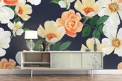 3D Watercolor Pink Floral Mountain Wall Mural Wallpaper 36- Jess Art Decoration