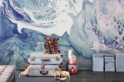 3D Watercolor Marble Pattern Wall Mural Wallpaper LQH 205- Jess Art Decoration