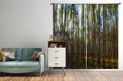 3D Nature Woods Sunbeams Trees Curtains and Drapes GD 2891- Jess Art Decoration