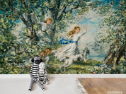 3D Landscape Oil Painting Wall Mural Wallpaper LQH 115- Jess Art Decoration