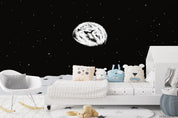 3D Cartoon Planet Astronaut Wall Mural Wallpaper WJ 1433- Jess Art Decoration