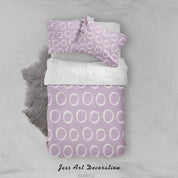 3D Abstract Circle Line Pattern Quilt Cover Set Bedding Set Duvet Cover Pillowcases WJ 4023- Jess Art Decoration